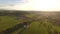 Aerial View near by Waging am See, Bavaria, Germany