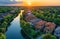 Aerial view of neighborhood. The landscape of home financing is constantly evolving