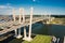 Aerial view of the New Goethals Bridge