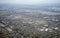 Aerial view of the New Jersey turnpike and Newark Liberty International Airport