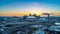 Aerial View of New Orleans, Louisiana, USA Skyline at Sunrise