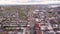 Aerial view of New York, Brooklyn, Dumbo. Residental and financial business buildings from above.