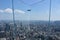 Aerial View of New York City from The Edge Observation Deck at Hudson Yards