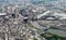 Aerial View of Newark, New Jersey and the Passaic River