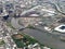 Aerial View of Newark, New Jersey and the Passaic River