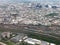 Aerial View of Newark, New Jersey Skyline and Railroad Yards