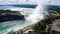 Aerial view of the Niagara Falls