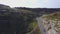 Aerial view of nice road in the mountains, Spain