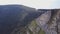 Aerial view of nice road in the mountains, Spain