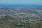 Aerial view of Noumea city New Caledonia island