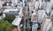 Aerial view of Nove de Julho avenue in Sao Paulo city