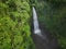 Aerial view of Nungnung waterfall in Bali