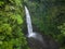 Aerial view of Nungnung waterfall in Bali