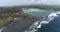 Aerial view of Nusa Lembongan, Bali