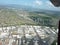 Aerial view of Oahu island hawaii USA