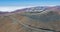 Aerial view of the Observatory over the Paranal hill