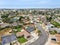 Aerial view of Oceanside town in San Diego, California. USA