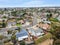 Aerial view of Oceanside town in San Diego, California. USA