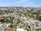 Aerial view of Oceanside town in San Diego, California. USA