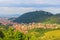 Aerial view of the Old Town, Brasov