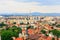 Aerial view of the Old Town, Brasov