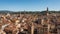 Aerial view of old town Florence