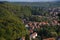 Aerial View of the Old Town of Ilsenburg in the Harz Mountains, Saxony - Anhalt