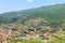 Aerial view on old town Mtskheta in Georgia