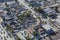 Aerial View Older Los Angeles Homes