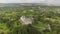 Aerial view of Olesko Castle in Lviv region, Ukraine. 4k