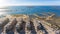 Aerial view of Olhao, Algarve, Portugal.