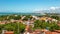 Aerial view of Olinda and Recife in Pernambuco, Brazil