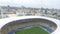 Aerial view of the Olympic Stadium in Kiev, Ukraine