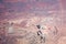 Aerial view of open-pit copper mine in Atacama