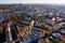 Aerial view of Ostrava, Czech Republic