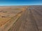 Aerial view of Outback Cattle mustering