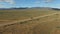 Aerial view of Outback Travelers on Dirt Road