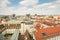 Aerial view over the cityscape of Vienna