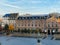 Aerial view over the iconic Place Kleber in central Strasbourg during general