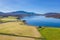 Aerial View Over Kyle of Durness in Scotland