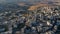 Aerial View over Palestinian Town Biddu Near Jerusalem