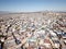 Aerial view over a township near Cape Town, South Africa