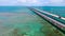 Aerial view of Overseas Highway, Florida - USA