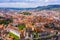 Aerial view of Oviedo city
