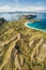 Aerial view Padar island in Komodo National Park