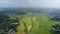 Aerial View of Paddy Fields