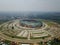 Aerial view Pakansari International Stadium