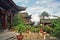 Aerial view of palace in lijiang, china