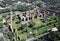 Aerial view Palatine Hill ruins