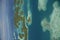 Aerial view of Palau\'s famous seventy islands